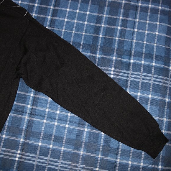 Sette Ponti Diamond Pattern V Neck Sweater Sweatsh - Picture 12 of 13